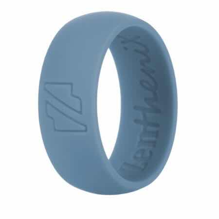 ZentheniX Blue Silicone Ring for sports and casual use